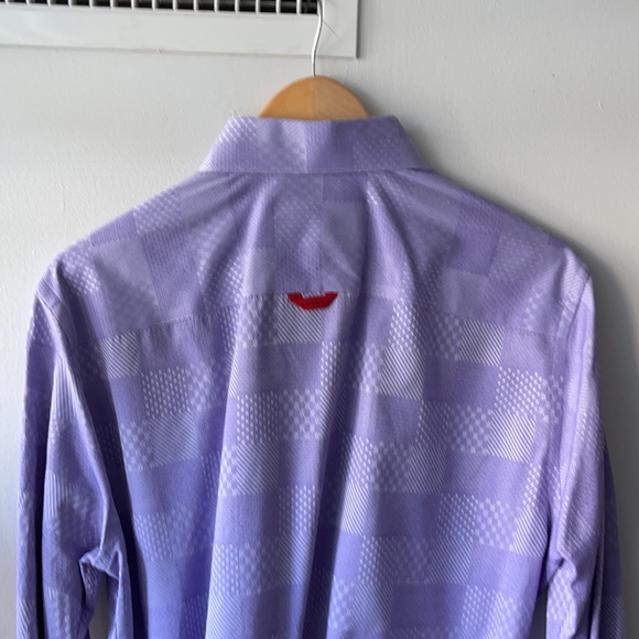 7 Downie St Violet Men’s Dress Shirt - Picture 2 of 5